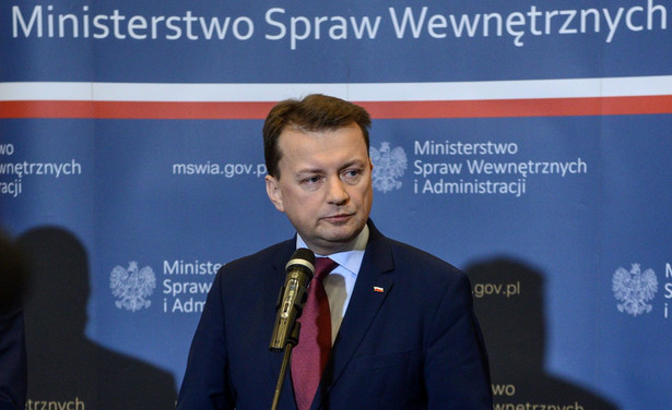 Minister spraw wewnętrznych i administracji Mariusz Błaszczak, PAP/Jakub Kamiński