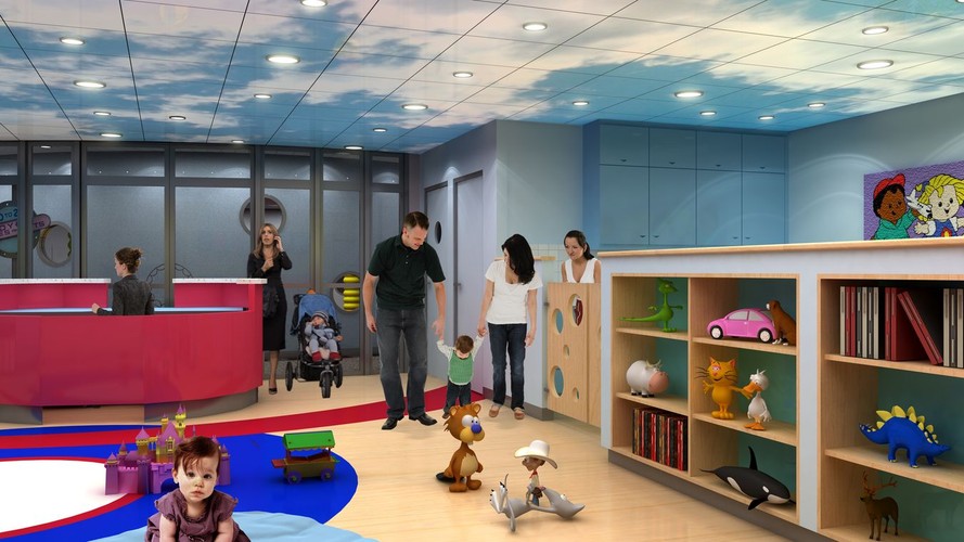 ...a także specjalne strefy dla dzieci