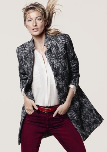 Gisele Bündchen w kampanii wizerunkowej Esprit