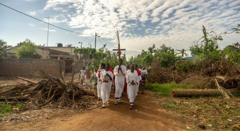 For Illustrative Purpose: Osun residents lament inability to celebrate Palm Sunday due to coronavirus lockdown.