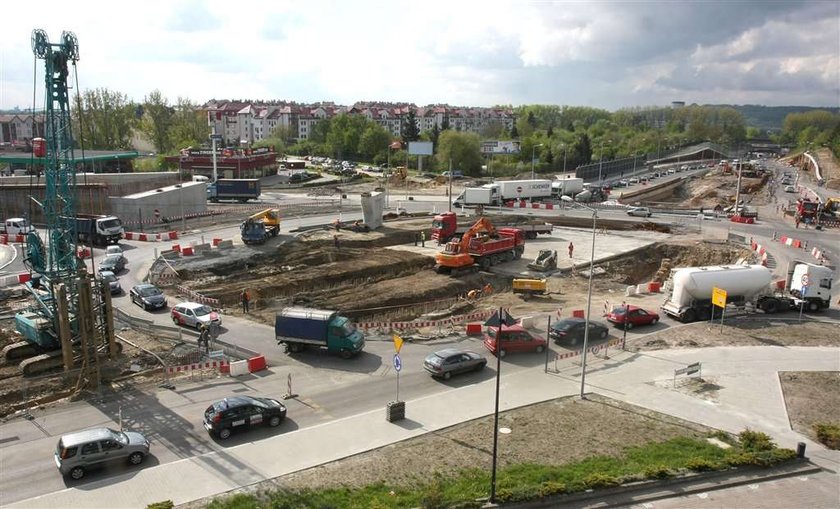 Znów horror na rondzie 