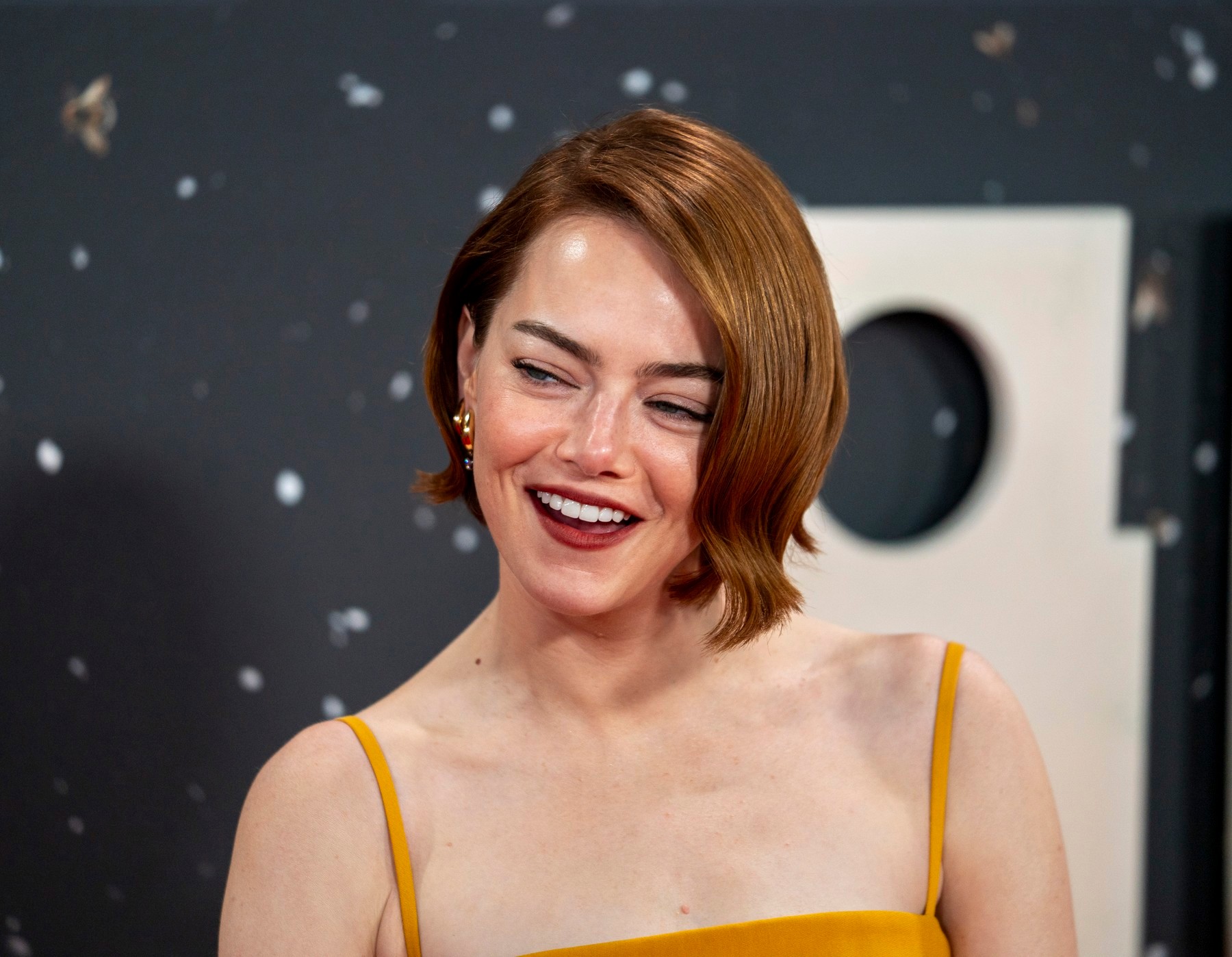 Americká herečka Emma Stone. 