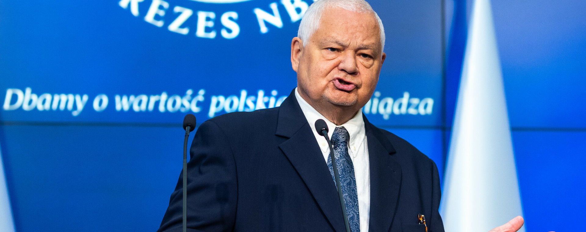 Adam Glapiński, prezes Narodowego Banku Polskiego i przewodniczący Rady Polityki Pieniężnej.