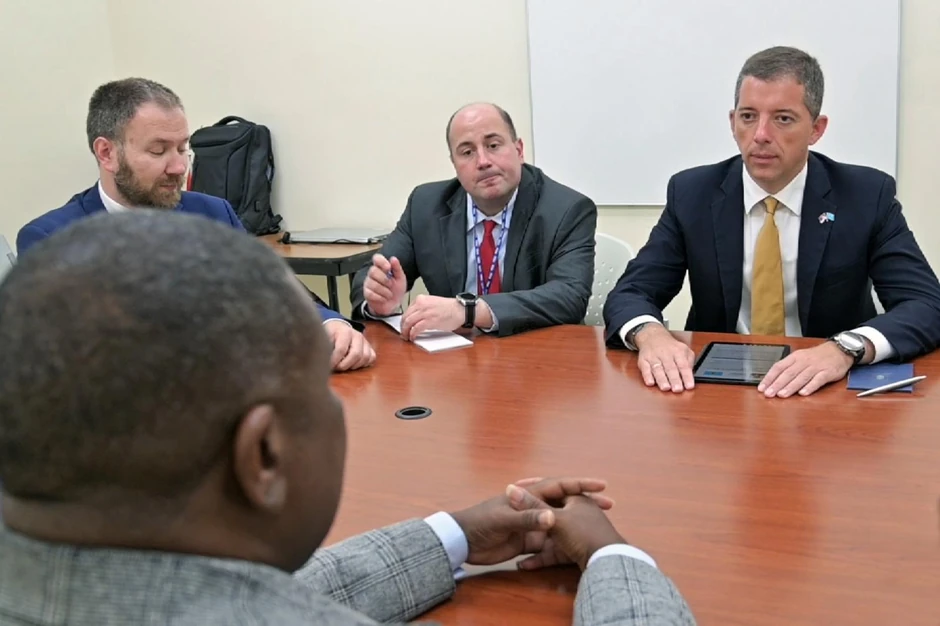 Marko Đurić sa šefom diplomatije Svete Lucije