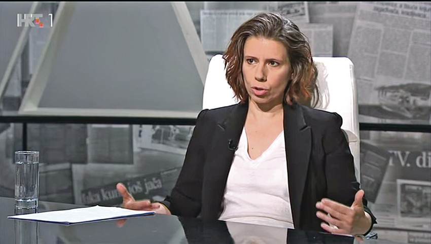 Katarina Peović kaže da se u Hrvatskoj proizvodi neprijatelj u obliku Srbina, što je potpuno identično ulozi koju su imali Jevreji kod Hitlera