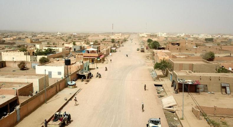 Une rue de Kidal, dans le nord du Mali, en 2020/AFP - SOULEYMANE AG ANARA