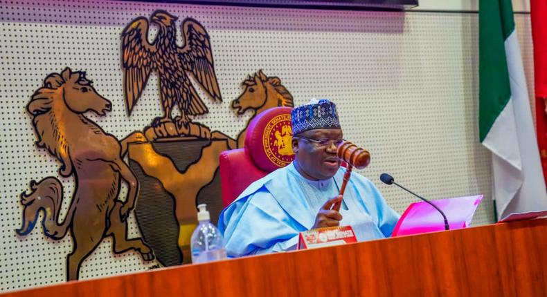 President of the Senate, Ahmad Lawan (Tope Brown/NASS)