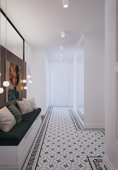 Niezwykły apartament nawiązujący do stylu Art Deco