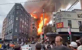 Pożar w centrum Sydney. Trwa ewakuacja