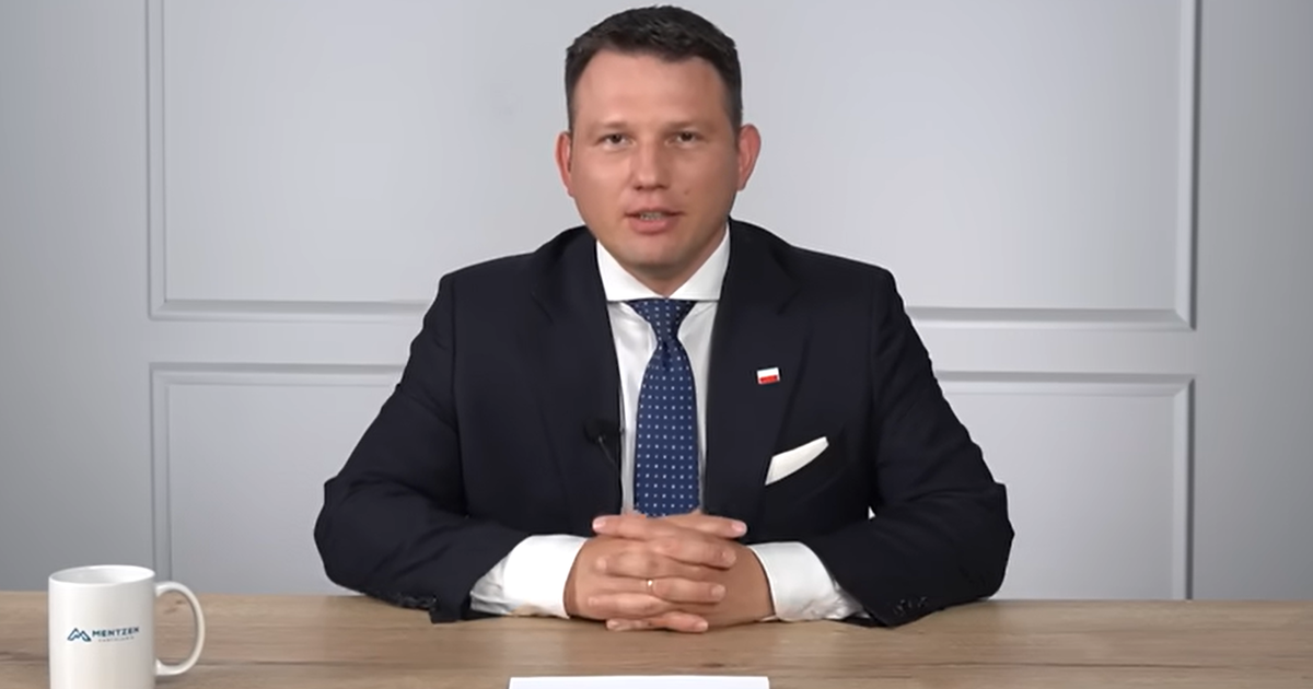 Kogo poparł Sławomir Mentzen? Jego sprytny plan wcale nie jest taki sprytny