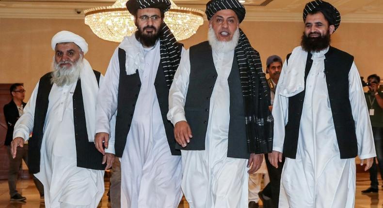 Taliban members enter talks with Afghan representatives in Qatar