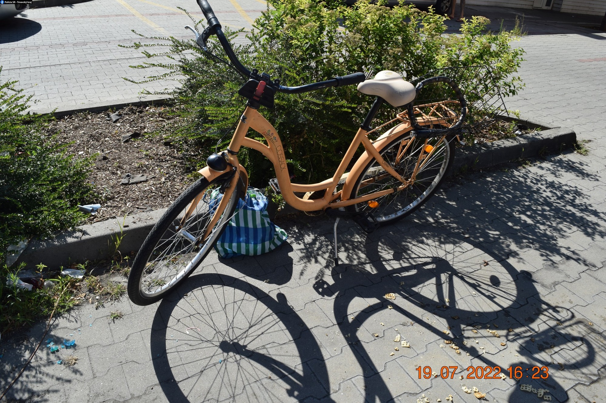 Vodič pri cúvaní zrazil staršiu cyklistku.
