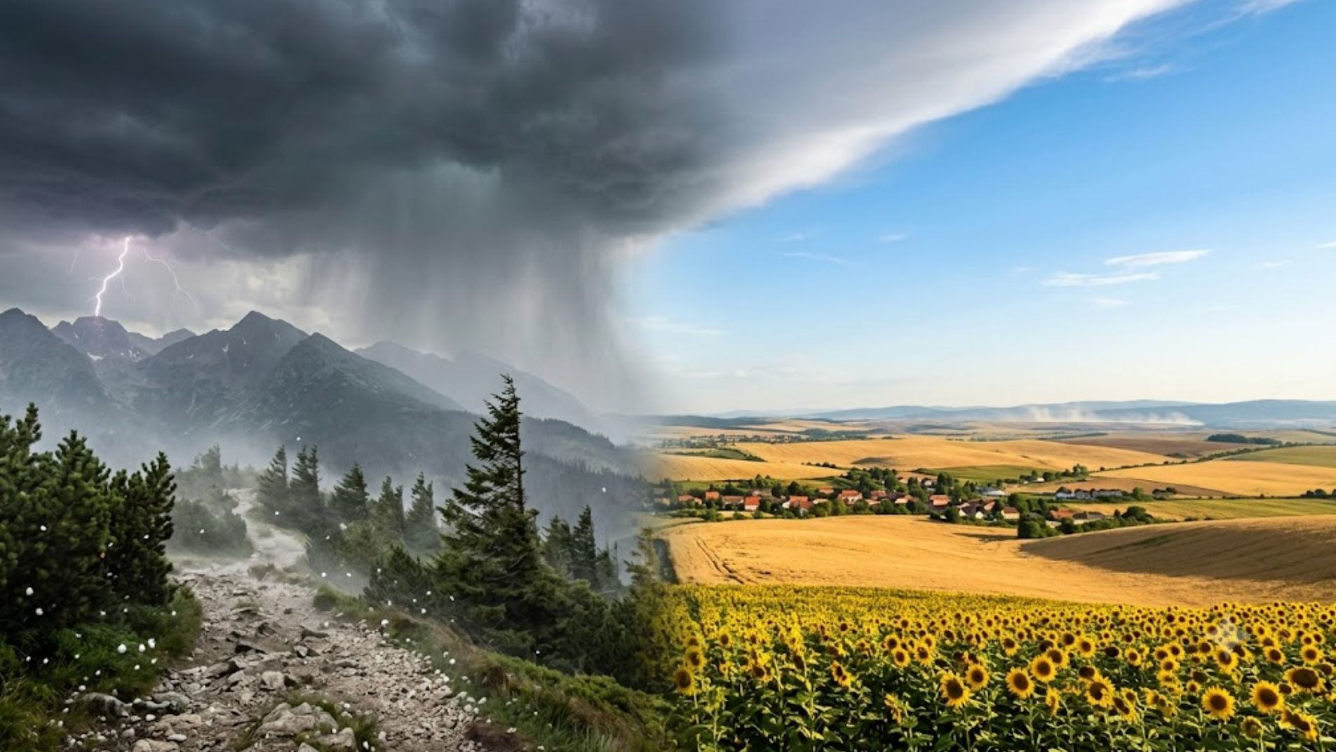 V nedeľu Slovensko očakáva vysoké teploty i búrky na severe. (ilustračné foto)