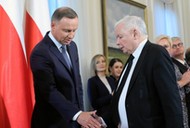 Andrzej Duda i Jarosław Kaczyński