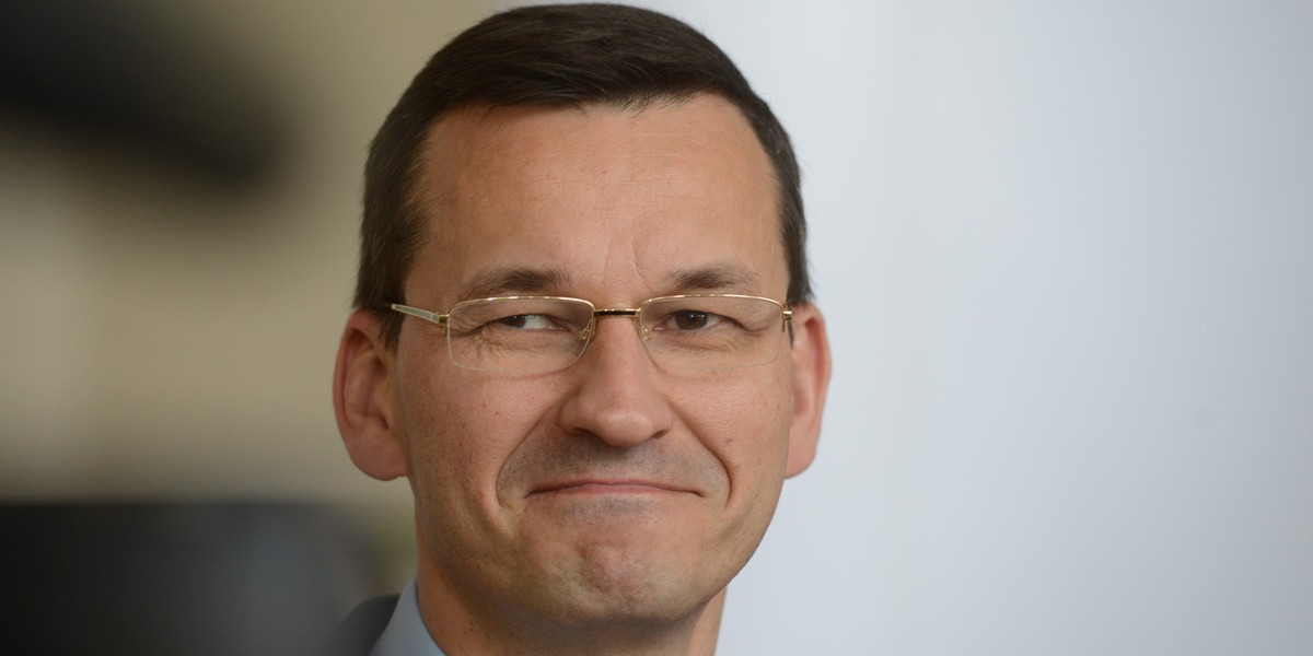 Mateusz Morawiecki, wicepremier i minister rozwoju