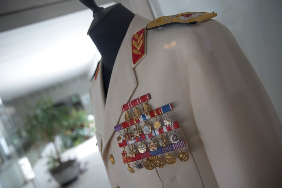 Odlikovanja izložena u Kući cveća