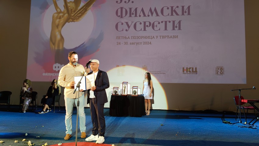 Husein Alijevic specijalno priznanje za izuzetno glumačko ostvarenje neprofesionalnog glumca