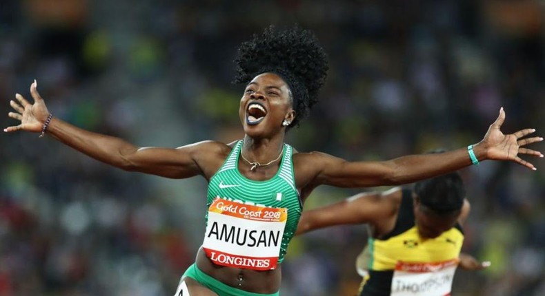 Tobi Amusan sets new record at All African Games (Twitter/NAIJA_NEWS_BLOG)