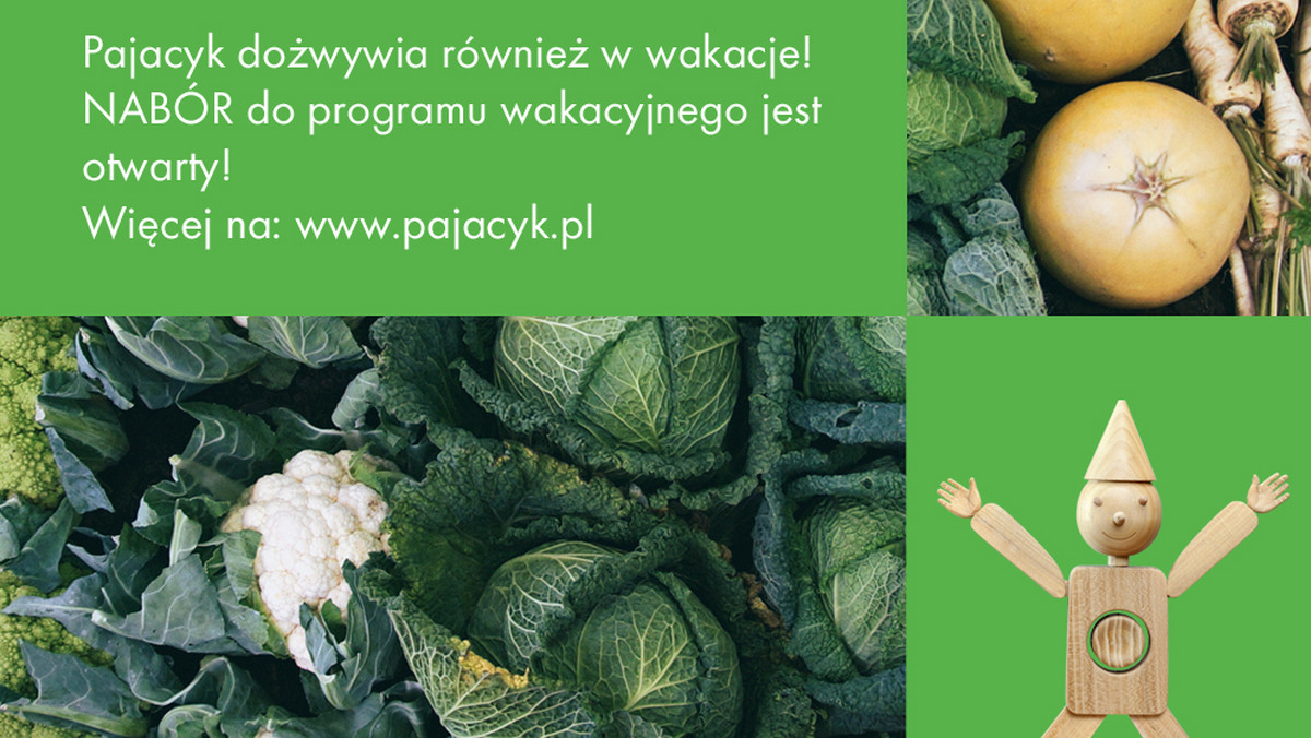 W tym roku po raz pierwszy Pajacyk zapewni posiłki dla dzieci także podczas wakacji. Do wakacyjnej edycji programu mogą się zgłaszać organizacje i instytucje prowadzące placówki wsparcia dziennego z całej Polski. Nabór trwa do 30 kwietnia – liczy się data wypełnienia wniosku elektronicznego.