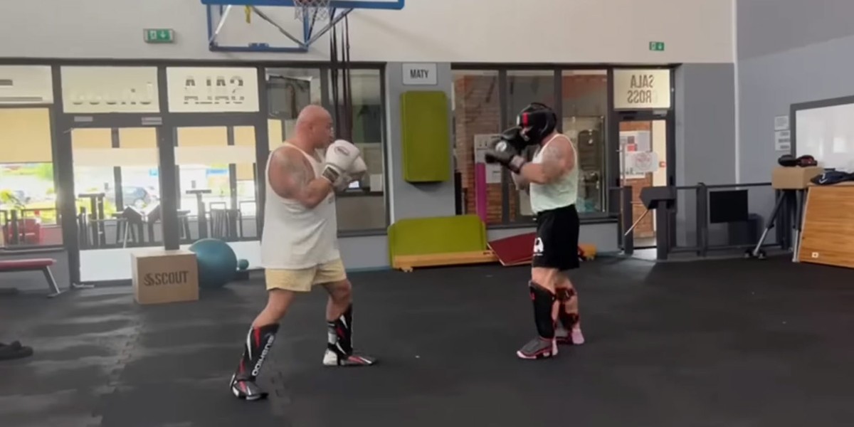 Sparing Pudzianowskiego z Najmanem.