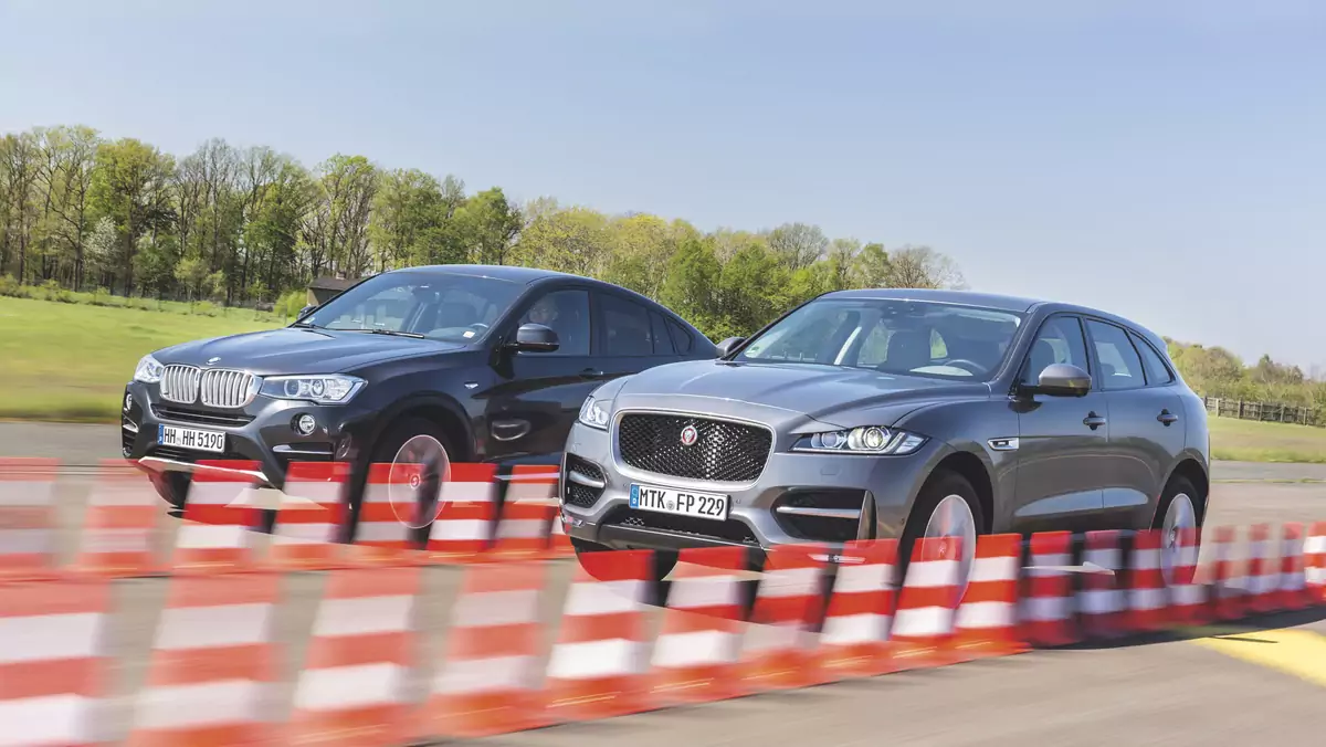 Pojedynek indywidualistów - BMW X4 i Jaguar F-Pace