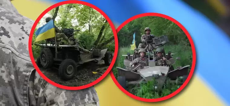 Wyjątkowy pojazd ukraińskich żołnierzy. Granatnik na dachu i żadnego pancerza