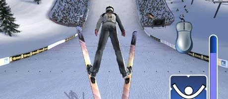 Screen z gry RTL SKI Jumping 2007.