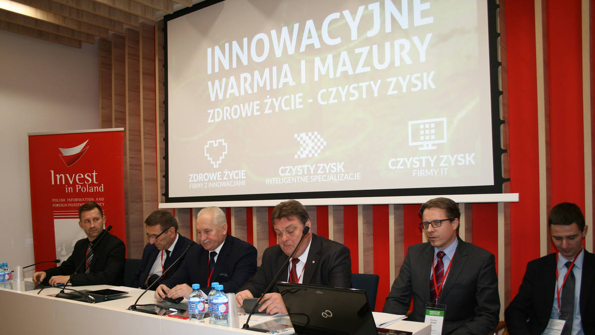 W Warszawie odbyła się konferencja "Innowacyjne Warmia i Mazury. Zdrowe życie - czysty zysk". Samorządowcy, naukowcy i przedsiębiorcy z regionu zachęcali do inwestowania na terenie województwa. Kusili m.in. pomysłowością mieszkańców i dobrym wsparciem miejscowych podmiotów.