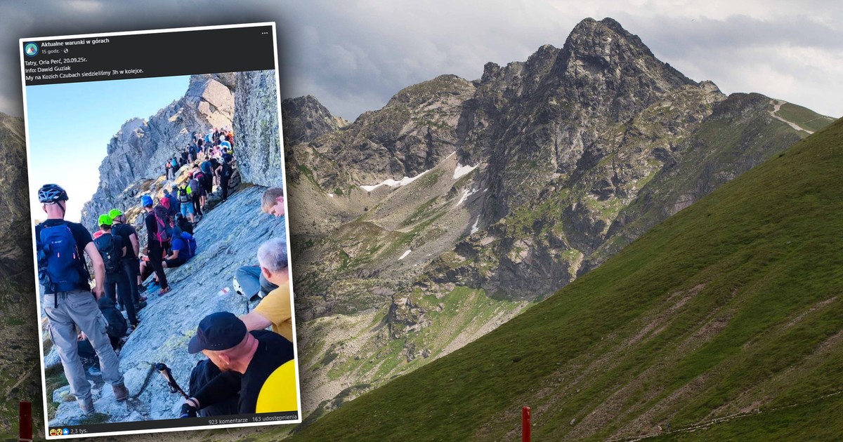 Pogoda w ostatni weekend lata nie zawiodła. Turyści też... W górach dzikie tłumy i ogromne kolejki