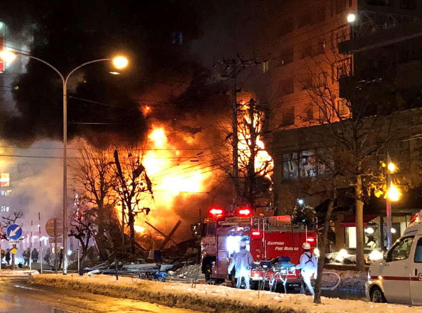 Wybuch w restauracji w Sapporo. Kilkadziesiąt osób rannych