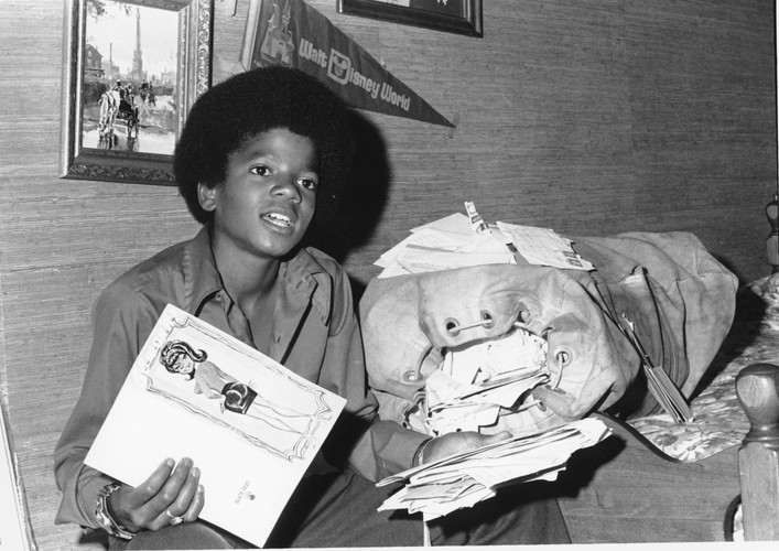 Michael Jackson, 13-letni wokalista Jackson Five w 1972 roku