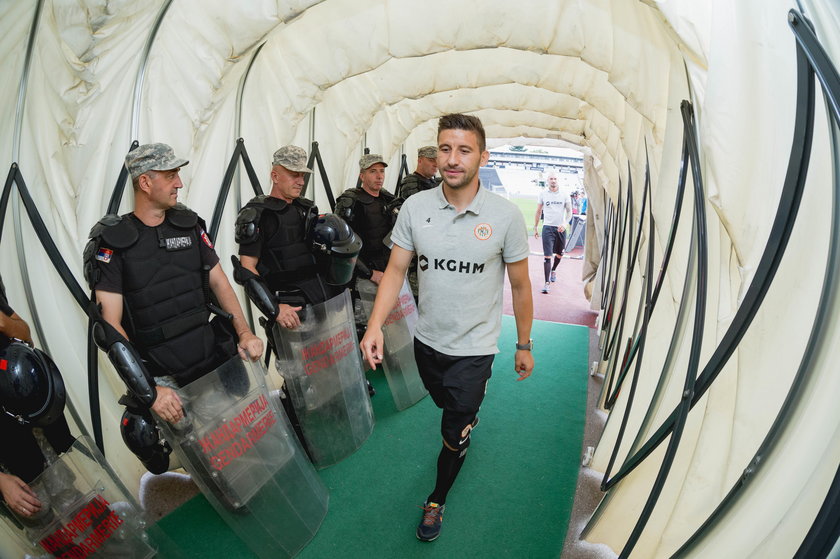 Pilka nozna. Eliminacje Liga Europy. SonderjyskE - KGHM Zaglebie Lubin. 04.08.2016