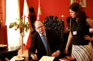 Paweł Adamowicz i Aleksandra Dulkiewicz