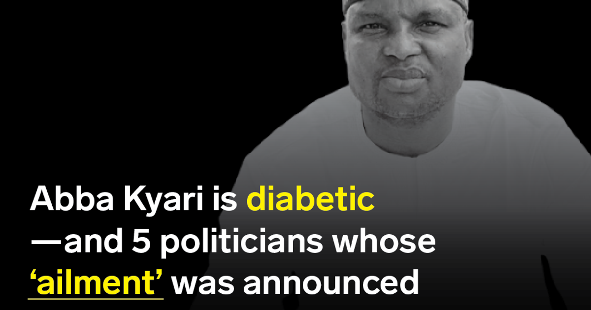 Abba Kyari is diabetic ,  and 5 politicians whose 'ailment' was announced amid prosecution - Vimarsana News