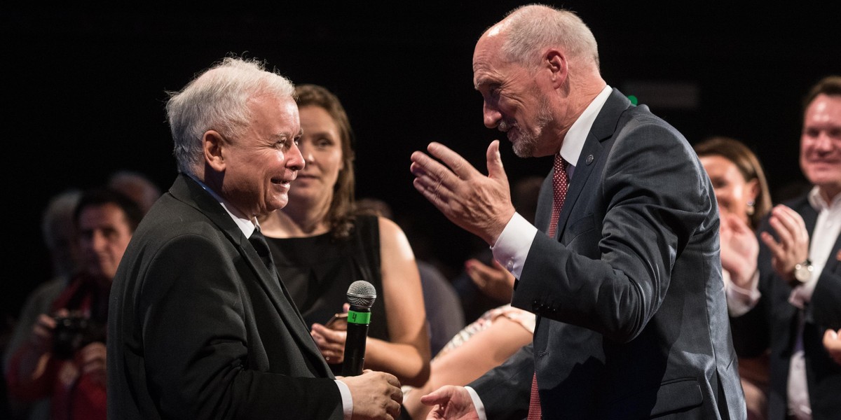 Jarosław Kaczyński i Antoni Macierewicz