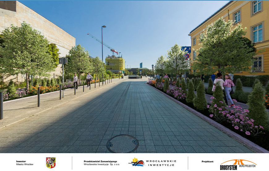 Na ulicy Zamkowej ma być kolorowo