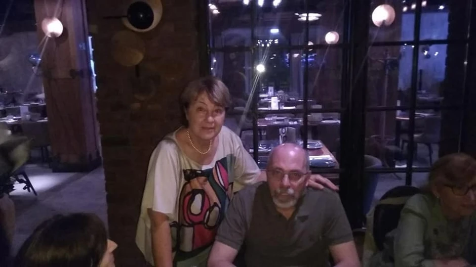 Jelena Parabucki sa bratom