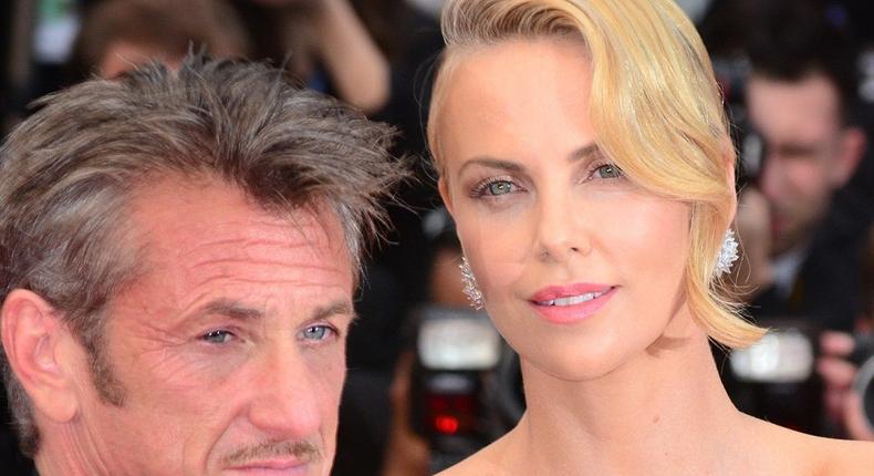 Charlize Theron and Sean Penn