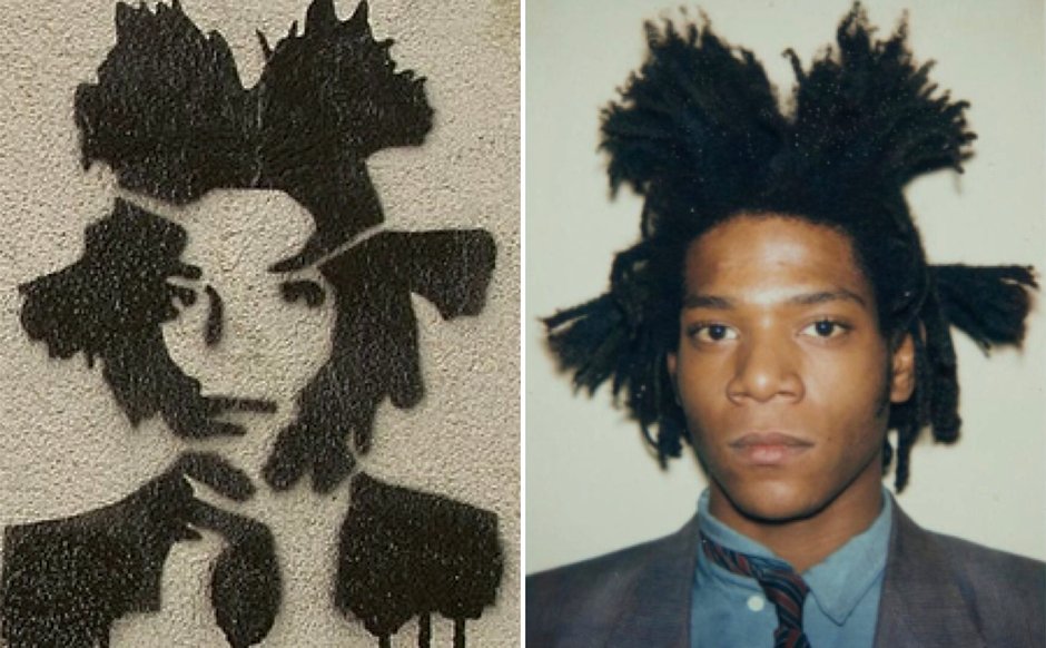 Jean-Michel Basquiat początkowo uprawiał graffiti, później zajął się malarstwem, był przedstawicielem nowego ekspresjonizmu. Jego obrazy cechowały się połączeniem prymitywnej sztuki afrykańskiej, współczesnej „sztuki ulicy”, napisów, elementów komiksu oraz archetypów kultury