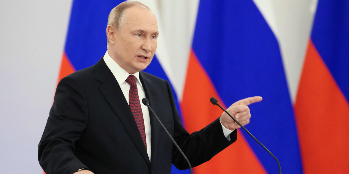 Nowe przemówienie Władimir Putina. Oskarża Zachód o podsycanie wojny i kryzys. 