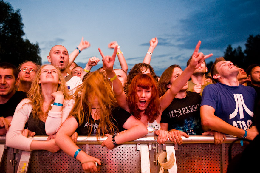 Publiczność podczas OFF Festivalu 2011 (fot. Monika Stolarska/Onet)