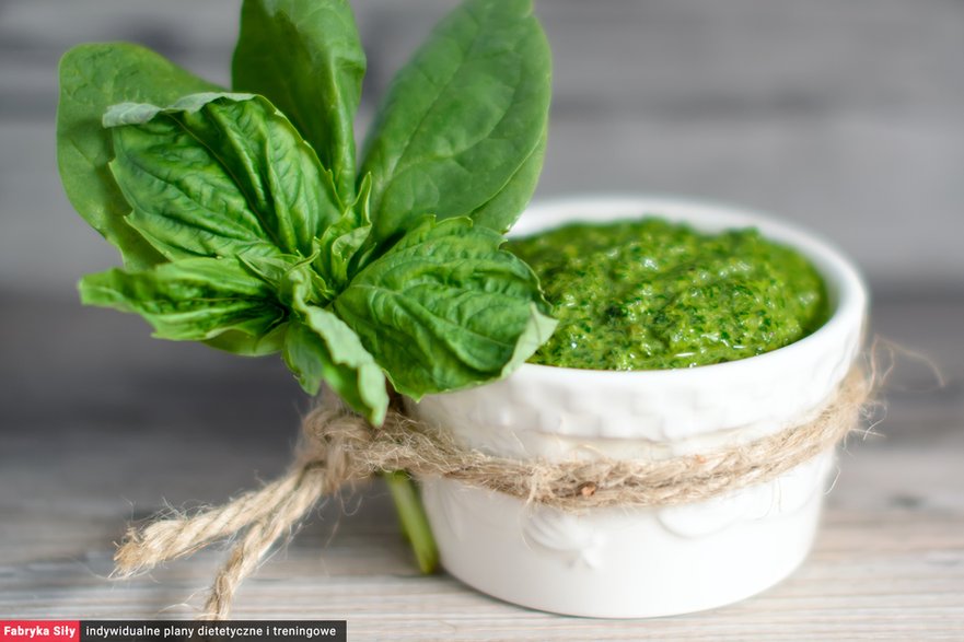 Pesto ze szpinaku