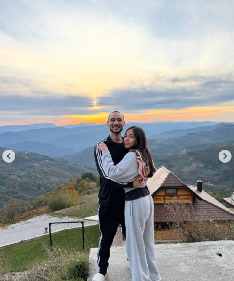 Milan Ponjević sa devojkom