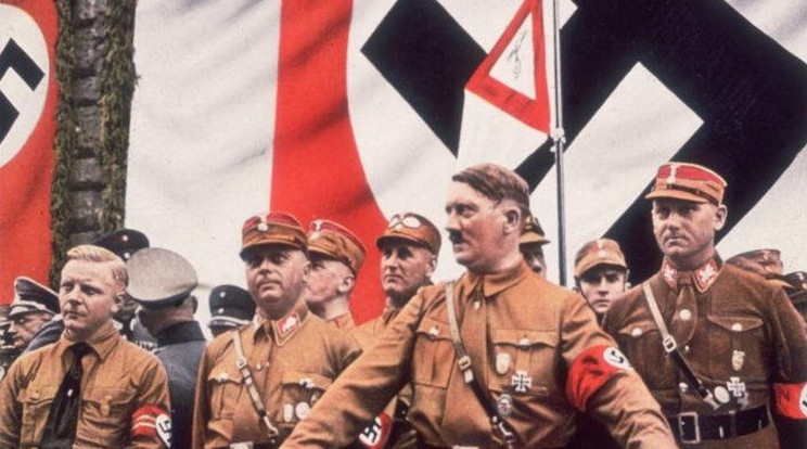 Adolf Hitler (elöl), a nácizmus atyja, a XX. század első felének német diktátora milliók haláláért felelős /Fotó: Europress-Getty Images