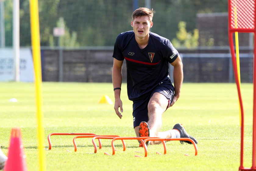 Pilka nozna. Ekstraklasa. Pogon Szczecin. Trening. 04.09.2018