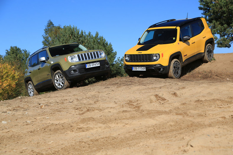 Jeep Renegade 4x4 1.4 kontra Jeep Renegade  2.0 Trailhawk - rodzinna potyczka