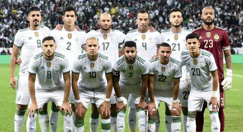 Algeria will seek a third Cup of Nations title in Cameroon next year having won the tournament in 1990 and 2019 Creator: FRANCOIS LO PRESTI