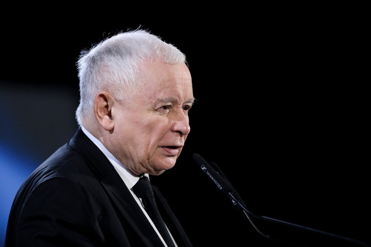 Prezes Prawa i Sprawiedliwości Jarosław Kaczyński