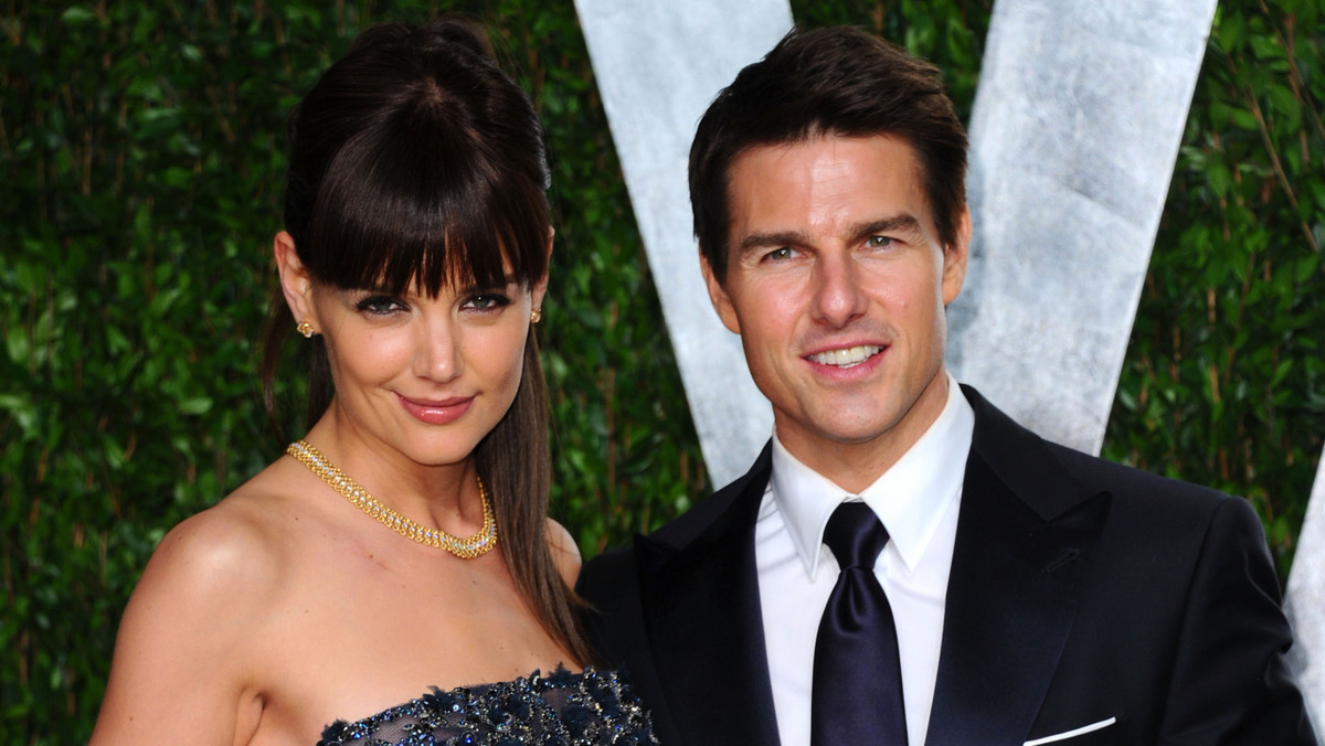 Tom Cruise i Katie Holmes / fot. Getty Images