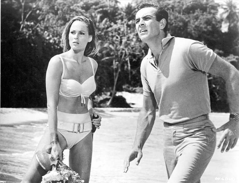 Ursula Andress i Sean Connery